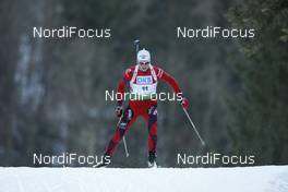 17.01.2009, Ruhpolding, Germany (GER): Alexander Os (NOR), Fischer, Rottefella, Swix, Odlo - IBU world cup biathlon, sprint men, Ruhpolding (GER). www.nordicfocus.com. © Manzoni/NordicFocus. Every downloaded picture is fee-liable.