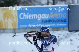 17.01.2009, Ruhpolding, Germany (GER): Lowell Bailey (USA), Rossignol, Rottefella, Exel - IBU world cup biathlon, sprint men, Ruhpolding (GER). www.nordicfocus.com. © Manzoni/NordicFocus. Every downloaded picture is fee-liable.