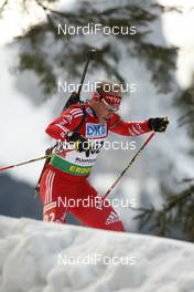 17.01.2009, Ruhpolding, Germany (GER): Christian Stebler (SUI), Rossignol, Rottefella, adidas - IBU world cup biathlon, sprint men, Ruhpolding (GER). www.nordicfocus.com. © Manzoni/NordicFocus. Every downloaded picture is fee-liable.