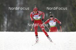 17.01.2009, Ruhpolding, Germany (GER): Thomas Frei (SUI), Atomic, Leki, adidas - IBU world cup biathlon, sprint men, Ruhpolding (GER). www.nordicfocus.com. © Manzoni/NordicFocus. Every downloaded picture is fee-liable.