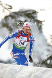17.01.2009, Ruhpolding, Germany (GER): Anton Shipulin (RUS), Madshus, Rottefella, adidas - IBU world cup biathlon, sprint men, Ruhpolding (GER). www.nordicfocus.com. © Manzoni/NordicFocus. Every downloaded picture is fee-liable.