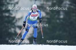 16.01.2009, Ruhpolding, Germany (GER): Anna Boulygina (RUS), Madshus, Rottefella, Exel, adidas - IBU world cup biathlon, sprint women, Ruhpolding (GER). www.nordicfocus.com. © Manzoni/NordicFocus. Every downloaded picture is fee-liable.