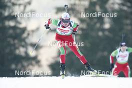 16.01.2009, Ruhpolding, Germany (GER): Nadezhda Skardino (BLR), Fischer, Rottefella - IBU world cup biathlon, sprint women, Ruhpolding (GER). www.nordicfocus.com. © Manzoni/NordicFocus. Every downloaded picture is fee-liable.