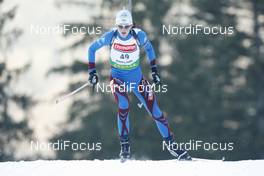 16.01.2009, Ruhpolding, Germany (GER): Sandrine Bailly (FRA), Madshus, Rottefella, Swix, Odlo - IBU world cup biathlon, sprint women, Ruhpolding (GER). www.nordicfocus.com. © Manzoni/NordicFocus. Every downloaded picture is fee-liable.