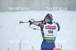 16.01.2009, Ruhpolding, Germany (GER): Lanny Barnes (USA), Atomic, Exel, adidas - IBU world cup biathlon, sprint women, Ruhpolding (GER). www.nordicfocus.com. © Manzoni/NordicFocus. Every downloaded picture is fee-liable.
