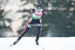 16.01.2009, Ruhpolding, Germany (GER): Ji-Hee Mun (KOR), Fischer, Salomon, Leki  - IBU world cup biathlon, sprint women, Ruhpolding (GER). www.nordicfocus.com. © Manzoni/NordicFocus. Every downloaded picture is fee-liable.