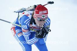 16.01.2009, Ruhpolding, Germany (GER): Albina Akhatova (RUS), Fischer, Rottefella, Alpina, adidas - IBU world cup biathlon, sprint women, Ruhpolding (GER). www.nordicfocus.com. © Manzoni/NordicFocus. Every downloaded picture is fee-liable.