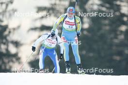 16.01.2009, Ruhpolding, Germany (GER): Inna Suprun (UKR), Fischer, Rottefella, Swix - IBU world cup biathlon, sprint women, Ruhpolding (GER). www.nordicfocus.com. © Manzoni/NordicFocus. Every downloaded picture is fee-liable.