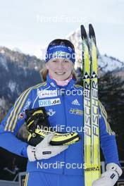 17.01.2009, Ruhpolding, Germany (GER): Helena Jonsson (SWE), Fischer, Rottefella, Leki, adidas - IBU world cup biathlon, training, Ruhpolding (GER). www.nordicfocus.com. © Manzoni/NordicFocus. Every downloaded picture is fee-liable.