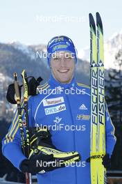 16.01.2009, Ruhpolding, Germany (GER): Bjoern Ferry (SWE), Fischer, Rottefella, Leki, adidas - IBU world cup biathlon, training, Ruhpolding (GER). www.nordicfocus.com. © Manzoni/NordicFocus. Every downloaded picture is fee-liable.