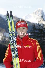 17.01.2009, Ruhpolding, Germany (GER): Chunli Wang (CHN), Fischer, Salomon, Swix, adidas  - IBU world cup biathlon, training, Ruhpolding (GER). www.nordicfocus.com. © Manzoni/NordicFocus. Every downloaded picture is fee-liable.