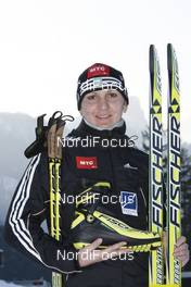13.01.2009, Ruhpolding, Germany (GER): Olena Pidhrushna (UKR), Fischer, Rottefella - IBU world cup biathlon, training, Ruhpolding (GER). www.nordicfocus.com. © Manzoni/NordicFocus. Every downloaded picture is fee-liable.