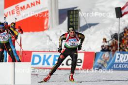 25.01.2009, Antholz, Italy (ITA): Christoph Stephan (GER), Fischer, Rottefella, Alpina, Swix, adidas, Toko - IBU world cup biathlon, mass men, Antholz (ITA). www.nordicfocus.com. © Manzoni/NordicFocus. Every downloaded picture is fee-liable.