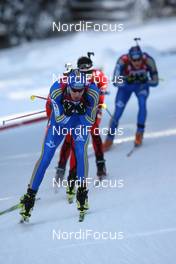 25.01.2009, Antholz, Italy (ITA): Bjoern Ferry (SWE), Fischer, Rottefella, Leki, adidas - IBU world cup biathlon, mass men, Antholz (ITA). www.nordicfocus.com. © Manzoni/NordicFocus. Every downloaded picture is fee-liable.