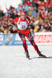25.01.2009, Antholz, Italy (ITA): Lars Berger (NOR), Madshus, Rottefella, Odlo - IBU world cup biathlon, mass men, Antholz (ITA). www.nordicfocus.com. © Manzoni/NordicFocus. Every downloaded picture is fee-liable.