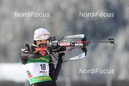 25.01.2009, Antholz, Italy (ITA): Simone Hauswald (GER), Fischer, Rottefella, Exel, adidas, Toko - IBU world cup biathlon, mass women, Antholz (ITA). www.nordicfocus.com. © Manzoni/NordicFocus. Every downloaded picture is fee-liable.