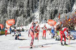 24.01.2009, Antholz, Italy (ITA): Zina Kocher (CAN), Atomic, Leki, Odlo - IBU world cup biathlon, pursuit women, Antholz (ITA). www.nordicfocus.com. © Manzoni/NordicFocus. Every downloaded picture is fee-liable.
