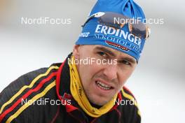 23.01.2009, Antholz, Italy (ITA): Michael Greis (GER), Madshus, Rottefella, Exel, adidas - IBU world cup biathlon, sprint men, Antholz (ITA). www.nordicfocus.com. © Manzoni/NordicFocus. Every downloaded picture is fee-liable.