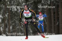 23.01.2009, Antholz, Italy (ITA): Alexander Wolf (GER), Fischer, Rottefella, Alpina, Leki adidas, Toko - IBU world cup biathlon, sprint men, Antholz (ITA). www.nordicfocus.com. © Manzoni/NordicFocus. Every downloaded picture is fee-liable.