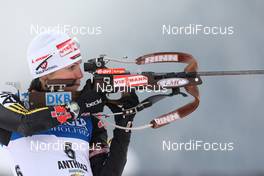 22.01.2009, Antholz, Italy (ITA): Andrea Henkel (GER), Atomic, Exel, adidas, Toko - IBU world cup biathlon, sprint women, Antholz (ITA). www.nordicfocus.com. © Manzoni/NordicFocus. Every downloaded picture is fee-liable.
