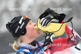 22.01.2009, Antholz, Italy (ITA): Sandra Keith (CAN), Madshus, Rottefella - IBU world cup biathlon, sprint women, Antholz (ITA). www.nordicfocus.com. © Manzoni/NordicFocus. Every downloaded picture is fee-liable.