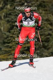 11.03.2009, Vancouver, Canada (CAN): Simon Hallenbarter (SUI), Madshus, Rottefella, KV+, adidas - IBU world cup biathlon, individual men, Vancouver (CAN). www.nordicfocus.com. © Manzoni/NordicFocus. Every downloaded picture is fee-liable.