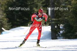 11.03.2009, Vancouver, Canada (CAN): Ivan Joller (SUI), Fischer, Rottefella, Leki, adidas - IBU world cup biathlon, individual men, Vancouver (CAN). www.nordicfocus.com. © Manzoni/NordicFocus. Every downloaded picture is fee-liable.
