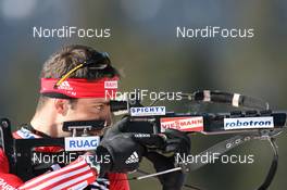 11.03.2009, Vancouver, Canada (CAN): Simon Hallenbarter (SUI), Madshus, Rottefella, KV+, adidas - IBU world cup biathlon, individual men, Vancouver (CAN). www.nordicfocus.com. © Manzoni/NordicFocus. Every downloaded picture is fee-liable.