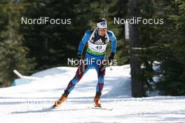 11.03.2009, Vancouver, Canada (CAN): Martin Fourcade (FRA), Rossignol, Rottefella, Odlo - IBU world cup biathlon, individual men, Vancouver (CAN). www.nordicfocus.com. © Manzoni/NordicFocus. Every downloaded picture is fee-liable.
