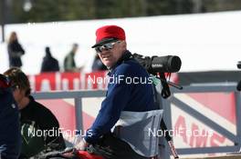 11.03.2009, Vancouver, Canada (CAN): Klaus Siebert (GER), shooting coach team Belarus - IBU world cup biathlon, individual men, Vancouver (CAN). www.nordicfocus.com. © Manzoni/NordicFocus. Every downloaded picture is fee-liable.