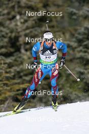 11.03.2009, Vancouver, Canada (CAN): Simon Fourcade (FRA), Fischer, Rottefella, Swix, Odlo - IBU world cup biathlon, individual men, Vancouver (CAN). www.nordicfocus.com. © Manzoni/NordicFocus. Every downloaded picture is fee-liable.