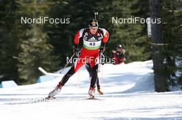 11.03.2009, Vancouver, Canada (CAN): Friedrich Pinter (AUT), Atomic, Swix - IBU world cup biathlon, individual men, Vancouver (CAN). www.nordicfocus.com. © Manzoni/NordicFocus. Every downloaded picture is fee-liable.