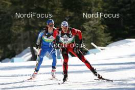 11.03.2009, Vancouver, Canada (CAN): Halvard Hanevold (NOR), Madshus, Rottefella, Swix, Odlo - IBU world cup biathlon, individual men, Vancouver (CAN). www.nordicfocus.com. © Manzoni/NordicFocus. Every downloaded picture is fee-liable.