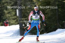 11.03.2009, Vancouver, Canada (CAN): Jakov Fak (CRO), Fischer, Rottefella, Alpina, Exel - IBU world cup biathlon, individual men, Vancouver (CAN). www.nordicfocus.com. © Manzoni/NordicFocus. Every downloaded picture is fee-liable.