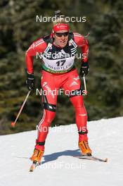 11.03.2009, Vancouver, Canada (CAN): Matthias Simmen (SUI), Rossignol, Rottefella, Exel, adidas - IBU world cup biathlon, individual men, Vancouver (CAN). www.nordicfocus.com. © Manzoni/NordicFocus. Every downloaded picture is fee-liable.