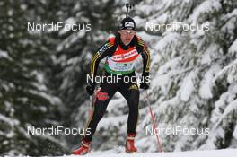 15.03.2009, Vancouver, Canada (CAN): Daniel Boehm (GER), Fischer, Rottefella, Alpina, Exel, Rudy Project, adidas - IBU world cup biathlon, relay men, Vancouver (CAN). www.nordicfocus.com. © Manzoni/NordicFocus. Every downloaded picture is fee-liable.