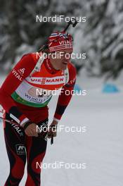 15.03.2009, Vancouver, Canada (CAN): Lars Berger (NOR), Madshus, Rottefella, Odlo - IBU world cup biathlon, relay men, Vancouver (CAN). www.nordicfocus.com. © Manzoni/NordicFocus. Every downloaded picture is fee-liable.