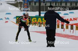 15.03.2009, Vancouver, Canada (CAN): Michael Roesch (GER), Fischer, Rottefella, Exel, adidas, Toko - IBU world cup biathlon, relay men, Vancouver (CAN). www.nordicfocus.com. © Manzoni/NordicFocus. Every downloaded picture is fee-liable.