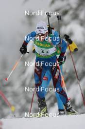 14.03.2009, Vancouver, Canada (CAN): Sylvie Becaert (FRA), Fischer, Rottefella, Exel, Odlo - IBU world cup biathlon, relay women, Vancouver (CAN). www.nordicfocus.com. © Manzoni/NordicFocus. Every downloaded picture is fee-liable.