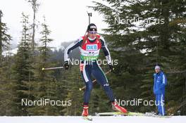 13.03.2009, Vancouver, Canada (CAN): Markus Windisch (ITA), Fischer, Rottefella, Alpina, Leki - IBU world cup biathlon, sprint men, Vancouver (CAN). www.nordicfocus.com. © Manzoni/NordicFocus. Every downloaded picture is fee-liable.