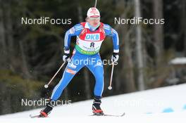 13.03.2009, Vancouver, Canada (CAN): Ivan Tcherezov (RUS), Madshus, Rottefella, Swix, adidas - IBU world cup biathlon, sprint men, Vancouver (CAN). www.nordicfocus.com. © Manzoni/NordicFocus. Every downloaded picture is fee-liable.