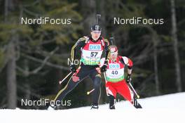 13.03.2009, Vancouver, Canada (CAN): Arnd Peiffer (GER), Fischer, Salomon, Swix, adidas - IBU world cup biathlon, sprint men, Vancouver (CAN). www.nordicfocus.com. © Manzoni/NordicFocus. Every downloaded picture is fee-liable.