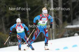 13.03.2009, Vancouver, Canada (CAN): Marie Dorin (FRA), Rossignol, Rottefella, Exel, Odlo - IBU world cup biathlon, sprint women, Vancouver (CAN). www.nordicfocus.com. © Manzoni/NordicFocus. Every downloaded picture is fee-liable.