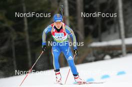 13.03.2009, Vancouver, Canada (CAN): Sofia Domeij (SWE), Atomic, Leki, adidas - IBU world cup biathlon, sprint women, Vancouver (CAN). www.nordicfocus.com. © Manzoni/NordicFocus. Every downloaded picture is fee-liable.