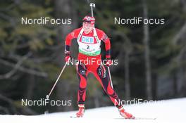 13.03.2009, Vancouver, Canada (CAN): Liv Kjersti Eikeland (NOR), Madshus, Rottefella, Swix, Odlo - IBU world cup biathlon, sprint women, Vancouver (CAN). www.nordicfocus.com. © Manzoni/NordicFocus. Every downloaded picture is fee-liable.