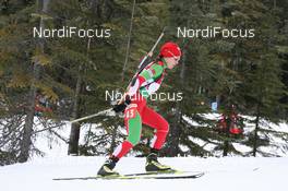 13.03.2009, Vancouver, Canada (CAN): Olga Nazarova (BLR), Fischer, Rottefella - IBU world cup biathlon, sprint women, Vancouver (CAN). www.nordicfocus.com. © Manzoni/NordicFocus. Every downloaded picture is fee-liable.