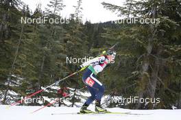 13.03.2009, Vancouver, Canada (CAN): Katja Haller (ITA), Fischer, Rottefella, Leki - IBU world cup biathlon, sprint women, Vancouver (CAN). www.nordicfocus.com. © Manzoni/NordicFocus. Every downloaded picture is fee-liable.