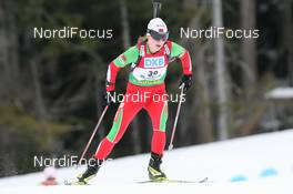 13.03.2009, Vancouver, Canada (CAN): Darya Domracheva (BLR), Fischer, Rottefella, Swix - IBU world cup biathlon, sprint women, Vancouver (CAN). www.nordicfocus.com. © Manzoni/NordicFocus. Every downloaded picture is fee-liable.