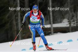 13.03.2009, Vancouver, Canada (CAN): Anna Carin Olofsson-Zidek (SWE), Madshus, Rottefella, Alpina, Leki, adidas - IBU world cup biathlon, sprint women, Vancouver (CAN). www.nordicfocus.com. © Manzoni/NordicFocus. Every downloaded picture is fee-liable.