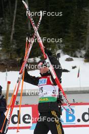 13.03.2009, Vancouver, Canada (CAN): Andrea Henkel (GER), Atomic, Exel, adidas, Toko - IBU world cup biathlon, sprint women, Vancouver (CAN). www.nordicfocus.com. © Manzoni/NordicFocus. Every downloaded picture is fee-liable.